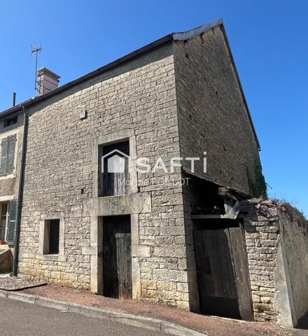 HAUTEVILLE LES DIJON ; Ancienne écurie avec terrain, à réhabiliter selon vos projets