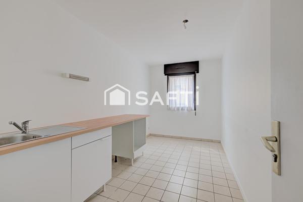 3 pièces centre-ville avec terrasse 30 m² et balcon