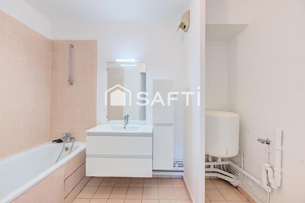 3 pièces centre-ville avec terrasse 30 m² et balcon