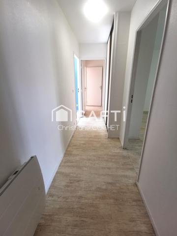 Très bel appartement T3 proche gare de Melun à pied avec balcon, cave et box en s/sol