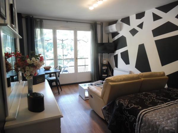 magnifique studio ensoleillé avec balcon et parking