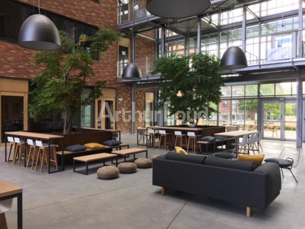 Bureaux à louer à Roubaix au sein de l'écoquartier de l'Union lumineux