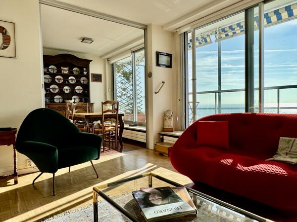 Le Havre (76600) LE HAVRE APPARTEMENT 104 M2 VUE MER ÉTAGE ÉLEVÉ 3 CHAMBRES