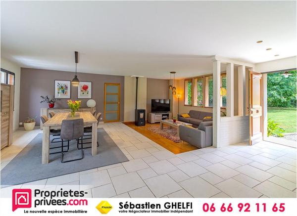 belle maison avec 4 chambres dont 1 suite avec superbe parc arboré