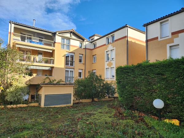 Appartement 2 pièces à Toulouse 31400 - terrasse, cave, parking