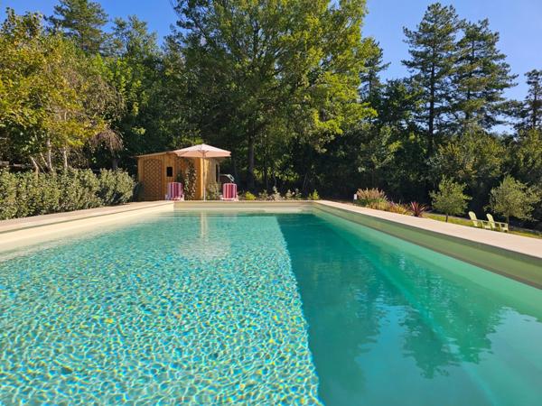 MARCIAC(32) proche, BELLE PROPRIETE GASCONNE 3ha, maison de maitre, 4 gîtes, piscine, boxes à chevaux