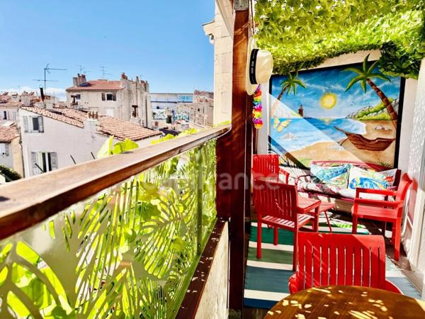 Appartement à vendre 4 pièces Duplex, terrasse et cave MARSEILLE 6EME ARRONDISSEMENT (13)