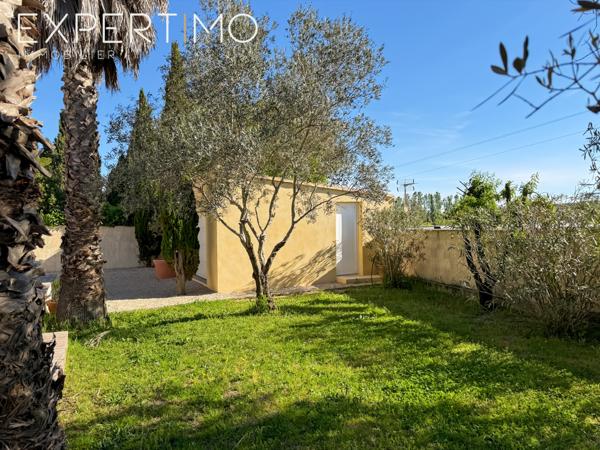 Lunel (34400) Villa de type T4 rénovée de Plain- Pied + 1 Studio + Piscine + 2 Garages