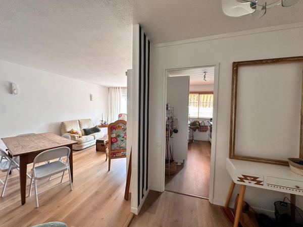 BORDEAUX CAUDERAN Eglise :T3 rénové, 2 ch, garage, cave, balcon