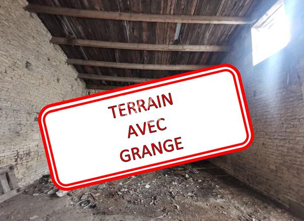 Terrain avec grange en pierre à Verines 301 m2