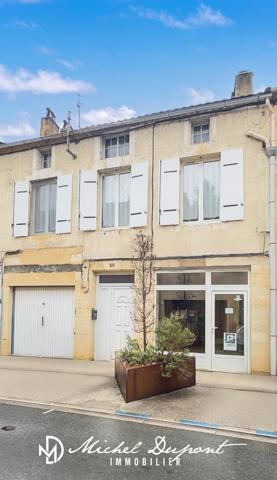 Appartement de 83 m² avec surface commerciale vitrée