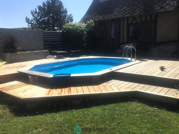 Belle normande 3 chambres avec piscine chauffée