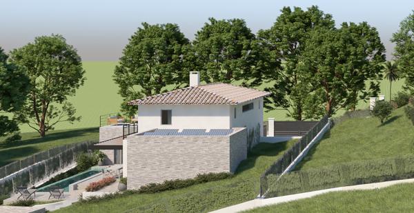 Au Coeur du Golfe de Saint Tropez, en lisière du village de Cogolin, Terrain avec permis de construire accepté Cogolin (83310)