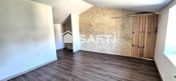 MAISON EN PIERRE  RENOVEE 3 CHAMBRES & BUREAU