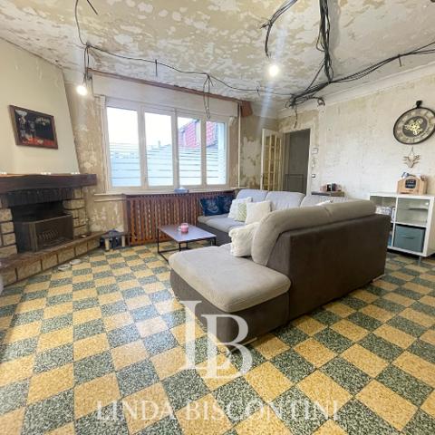 Loison-sous-Lens (62218) plain pied 3 chambres