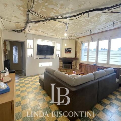 Loison-sous-Lens (62218) plain pied 3 chambres