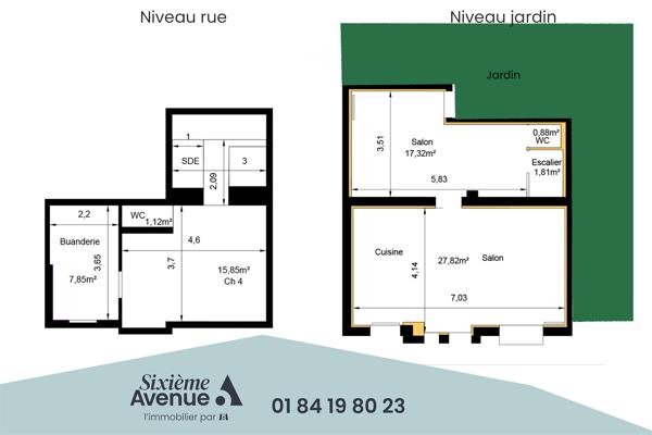 Maison 6 pièces 150 m2
