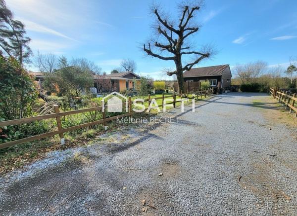 Maison à Marcheprime avec un grand terrain et piscine au calme