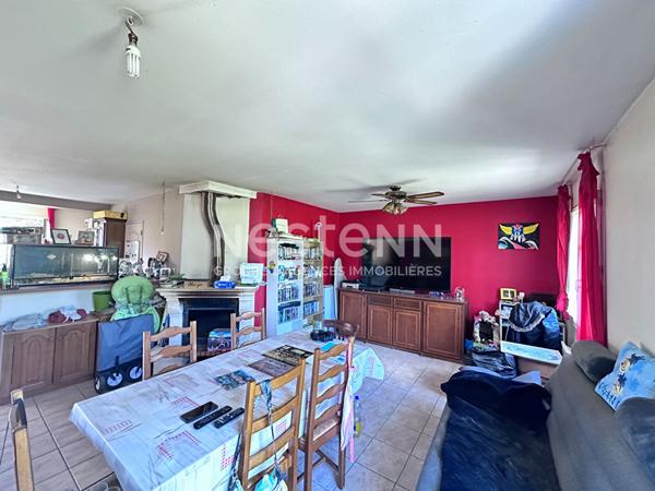 Vente beau pavillon d'environ 84.77 m² avec 3 chambres et jardin clos à Neuvy-le-Roi (37370)