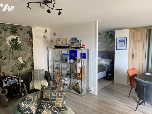 Bel appartement rénové avec belle vue sur la mer