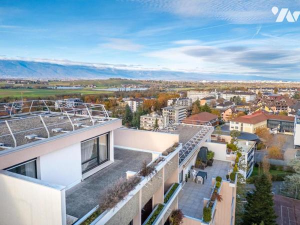 Appartement duplex d’exception à Saint-Julien-en-Genevois – Type 8, 158 m², terrasse de 113 m²