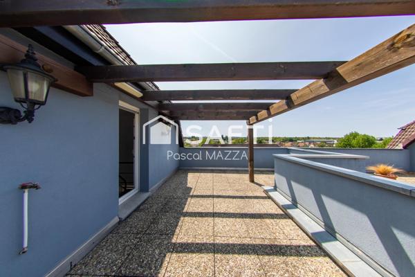 duplex atypique 105m² centre ville avec plusieurs terrasses