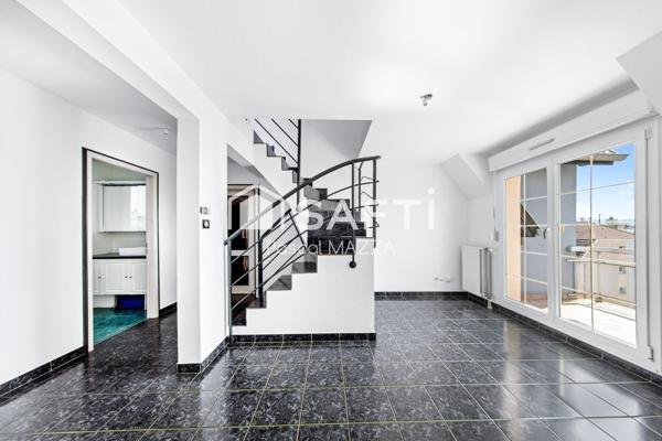 duplex atypique 105m² centre ville avec plusieurs terrasses