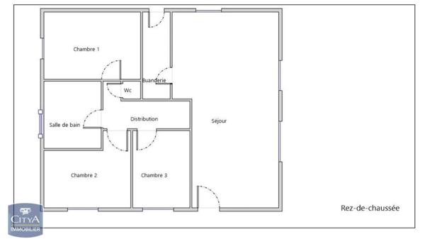 Maison à louer 4 pièces 91.24m²