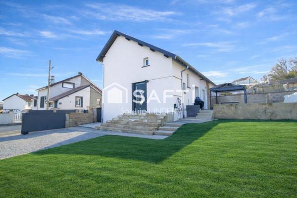 A Homécourt, charmante maison rénovée de 105 m2, 4 chambres, terrasse, jardin