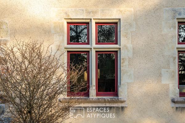 Ancienne commanderie du XVème siècle et son parc avec étang
