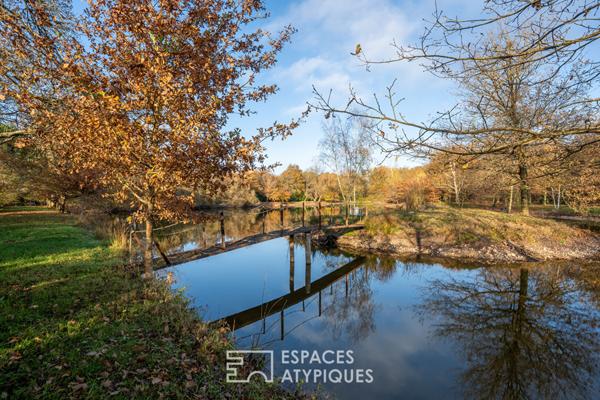 Ancienne commanderie du XVème siècle et son parc avec étang