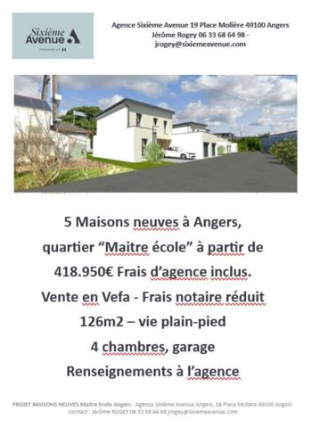 Maison 6 pièces 126 m2