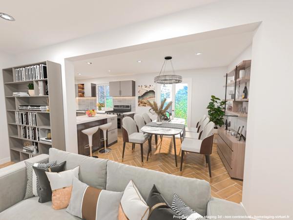 Dpt Essonne (91), à vendre SAVIGNY SUR ORGE maison P5