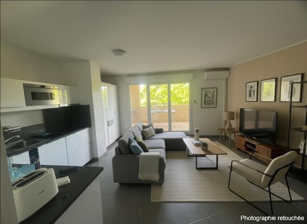 Gardanne secteur recherché - T3 avec grande terrasse, vue dégagée