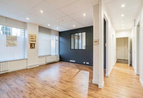 Bureaux à vendre Neuilly-sur-Seine avec jardin privatif et vue Seine