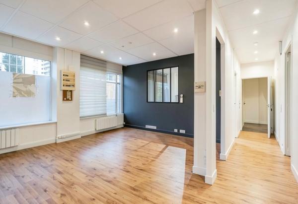 Bureaux à vendre Neuilly-sur-Seine avec jardin privatif et vue Seine