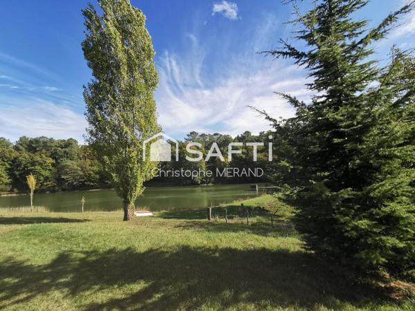 DOMAINE D’EXCEPTION AU CŒUR DE LA NATURE – PLUS DE 25 HECTARES – ÉTANG – PISCINE – GÎTES