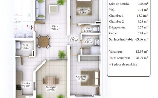 Appartement à vendre