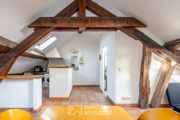 Dernier étage à réinventer dans le quartier des Archives