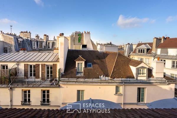 Dernier étage à réinventer dans le quartier des Archives
