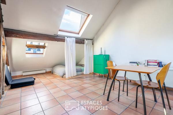 Dernier étage à réinventer dans le quartier des Archives