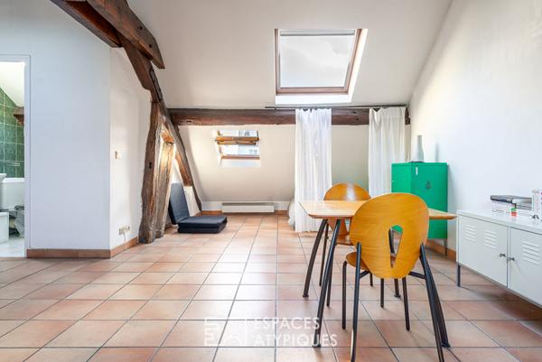 Dernier étage à réinventer dans le quartier des Archives