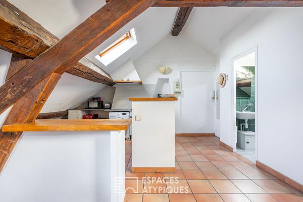 Dernier étage à réinventer dans le quartier des Archives