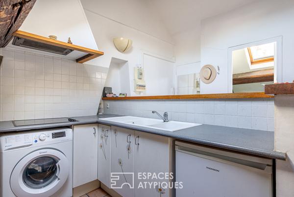 Dernier étage à réinventer dans le quartier des Archives