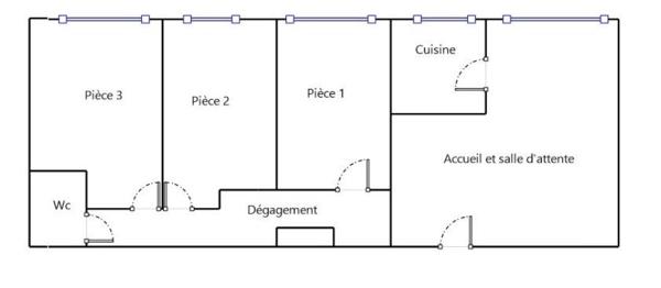 🏢 LILLE – BOIS BLANC | BUREAUX 70 M² + GARAGE | EMPLACEMENT STRATÉGIQUE