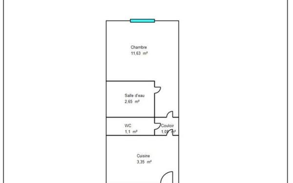 Appartement à vendre    1 pièce • 19,78 m2 Mende