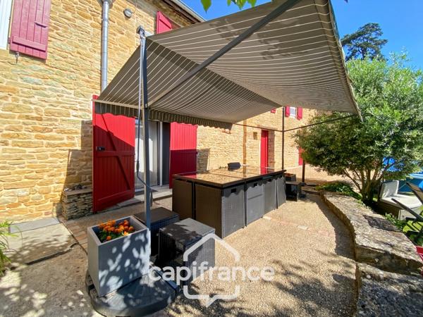 Maison à vendre 5 pièces SAINT VALLERIN (71)
