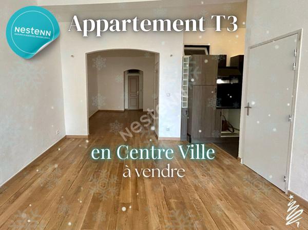 La Ciotat Coeur historique Appartement T3 refait à neuf de 60 m² avec balcon