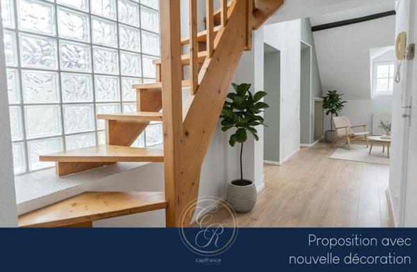 Appartement T3 duplex atypique – Hyper centre – Proche Jardin des Plantes - 75 m² utiles