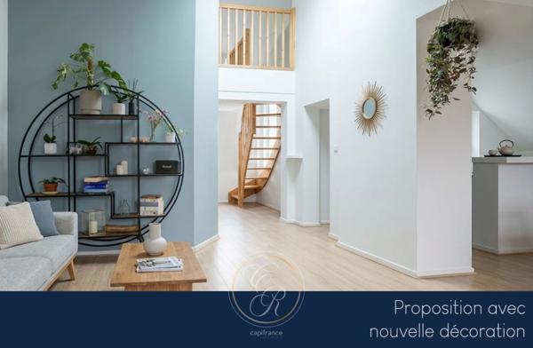 Appartement T3 duplex atypique – Hyper centre – Proche Jardin des Plantes - 75 m² utiles